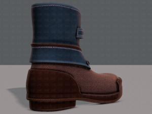shoes cartoonv36 Modèle 3D