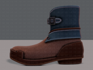 shoes cartoonv36 Modèle 3D