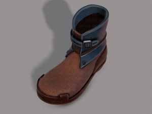 shoes cartoonv36 Modèle 3D