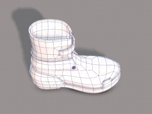 shoes cartoonv36 Modèle 3D