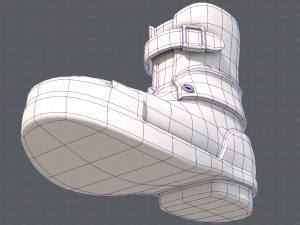shoes cartoonv36 Modèle 3D