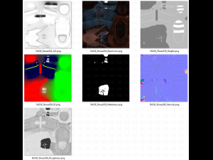 shoes cartoonv36 Modèle 3D