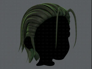 3d hair style for boy v48 3D Model