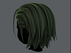 3d hair style for boy v48 3D Model