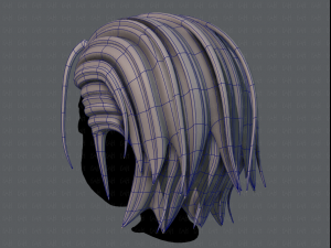 3d hair style for boy v48 Modelo 3D