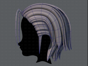 3d hair style for boy v48 Modelo 3D