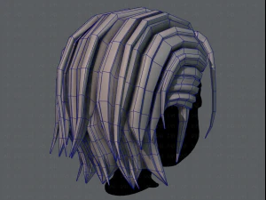 3d hair style for boy v48 3D Model