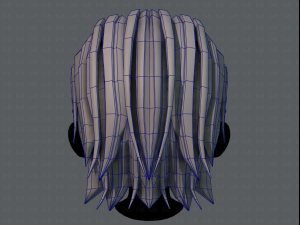 3d hair style for boy v48 Modelo 3D