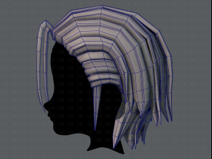 3d hair style for boy v48 Modelo 3D