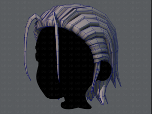 3d hair style for boy v48 Modelo 3D