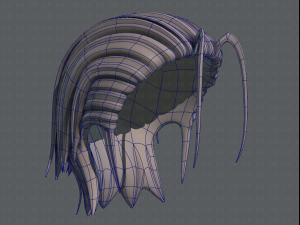 3d hair style for boy v48 Modelo 3D