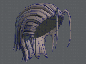 3d hair style for boy v48 Modelo 3D