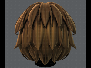 3d hair style for boy v49 Model 3D