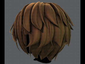 3d hair style for boy v49 Model 3D