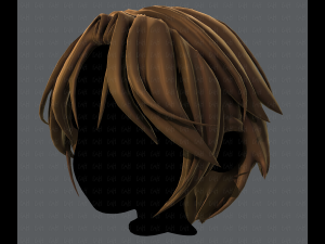 3d hair style for boy v49 Model 3D