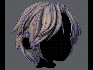 3d hair style for boy v49 Model 3D
