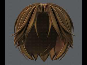 3d hair style for boy v49 Model 3D