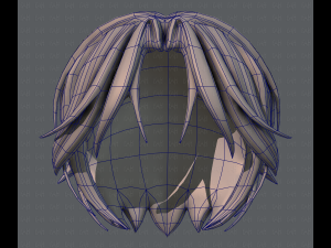 3d hair style for boy v49 Model 3D