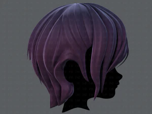 3d hair style for boy v50 3D Model