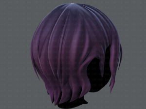 3d hair style for boy v50 3D Model