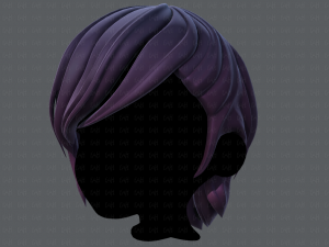 3d hair style for boy v50 3D Model