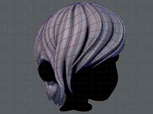 3d hair style for boy v50 3D Model