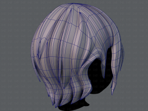 3d hair style for boy v50 3D Model