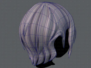 3d hair style for boy v50 3D Model