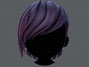 3d hair style for boy v50 3D Model