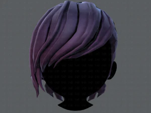 3d hair style for boy v50 3D Model