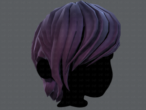 3d hair style for boy v50 3D Model