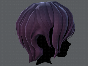 3d hair style for boy v50 3D Model