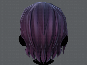 3d hair style for boy v50 3D Model