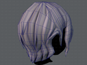 3d hair style for boy v50 3D Model