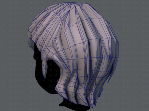 3d hair style for boy v50 3D Model