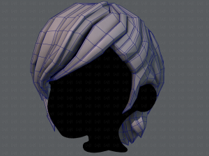 3d hair style for boy v50 3D Model