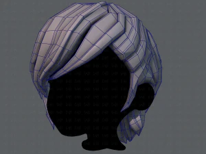 3d hair style for boy v50 3D Model