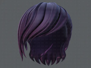 3d hair style for boy v50 3D Model
