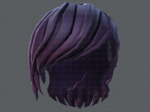 3d hair style for boy v50 3D Model