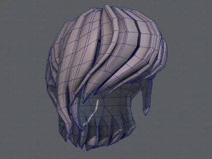 3d hair style for boy v50 3D Model