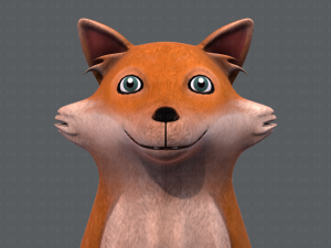 dog base cartoonv05 3D Модель