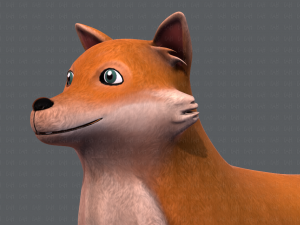 dog base cartoonv05 3D Модель