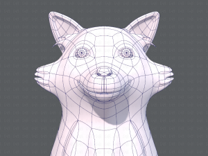 dog base cartoonv05 3D Модель