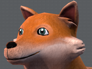 dog base cartoonv05 3D Модель