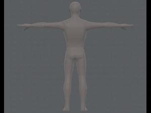 base mesh man character v15 3D Model