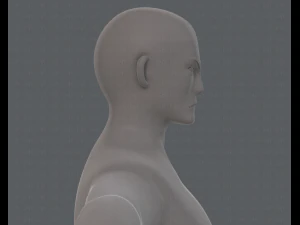 base mesh man character v15 3D Model