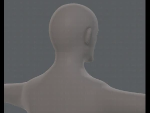 base mesh man character v15 3D Model