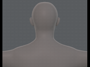 base mesh man character v15 3D Модель