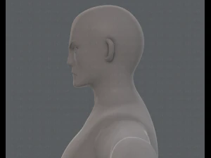base mesh man character v15 3D Model
