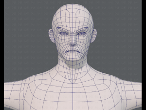base mesh man character v15 3D Модель